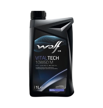 Моторное масло Wolf VitalTech 10W-60 M, 1л 